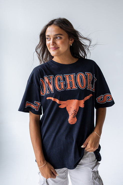 Texas Southern Split Oversized Band Tee
